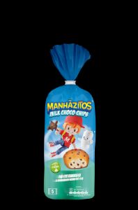 Imagem de BOLO SNACK MANHÃZITOS LEITE 5UN