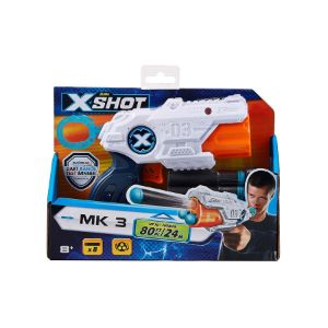 Imagem de X-SHOT MK3 PISTOLA 8 DARDOS
