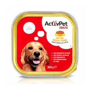 Imagem de CÃO HÚMIDA ACTIVPET FRANGO BORREGO 300G