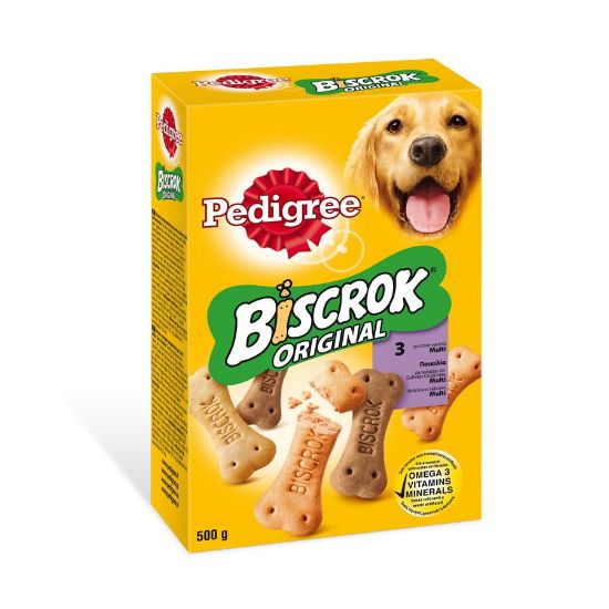 Imagem de CÃO SNACK PEDIGREE BISCROK 500G