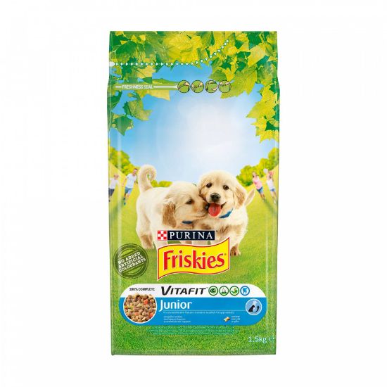Imagem de CÃO SECA FRISKIES JÚNIOR FRA LEG 1,5KG