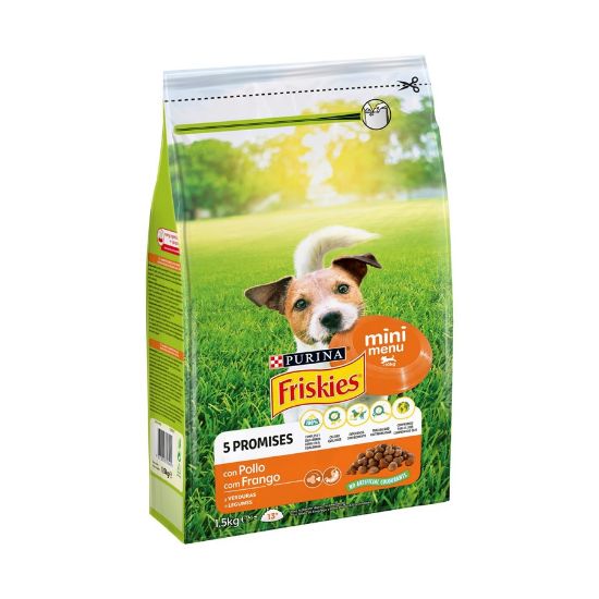 Imagem de CÃO SECA FRISKIES MINI M FRANGO 1,5KG