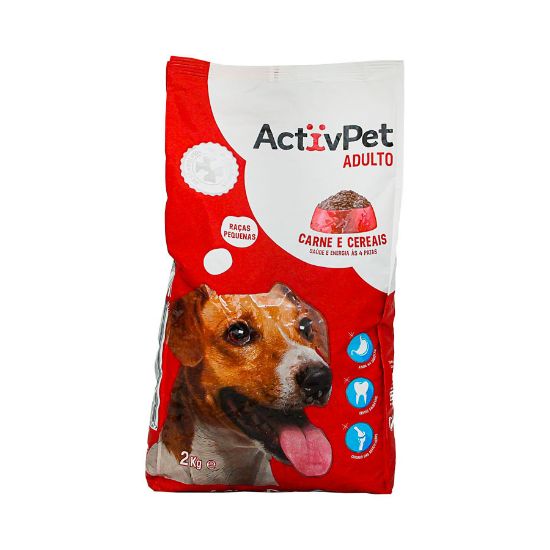 Imagem de CÃO SECA ACTIVPET RAC PEQUENAS CARNE 2KG