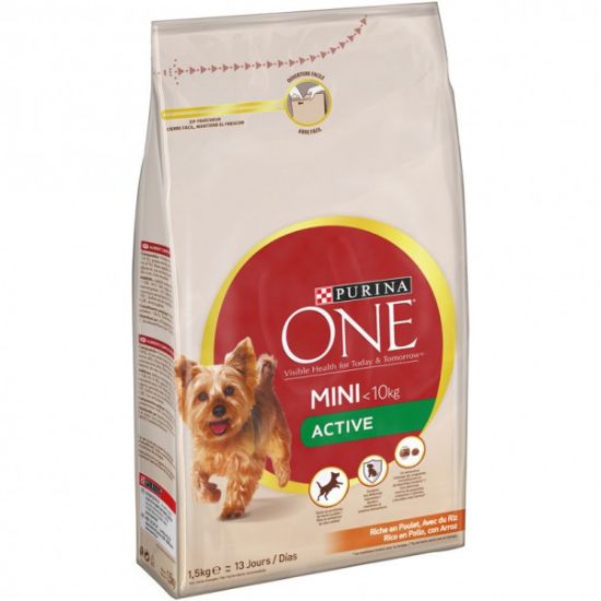 Imagem de CÃO SECA ONE MINI ACTIVE FRANGO 1,5KG