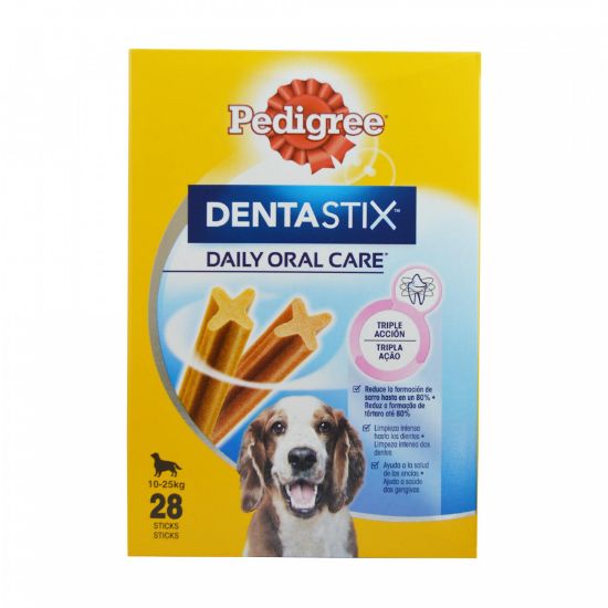 Imagem de CÃO SNACK PEDIGREE DENTASTIX MED 28UN