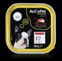 Imagem de CÃO HÚMIDA ACTIVPET PED MOLHO VACA 150G