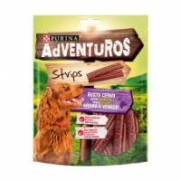 Imagem de CÃO SNACK ADVENTUROS STRIPS VEADO 90G