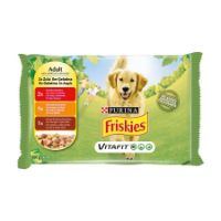 Imagem de CÃO HÚMIDA FRISKIES FRANGO VACA 4X100G