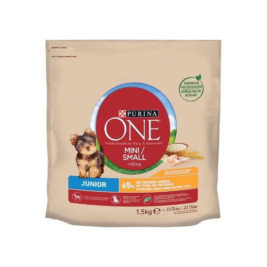 Imagem de CÃO SECA ONE MINI JÚNIOR FRANGO 1,5KG