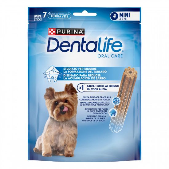 Imagem de CÃO SNACK DENTALIFE EXTRA SMALL 69G
