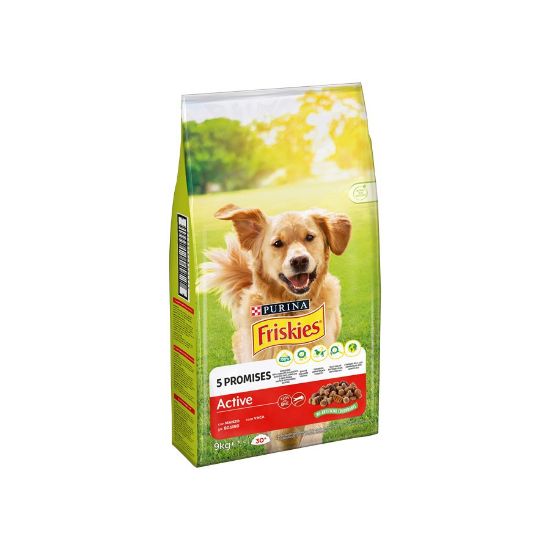 Imagem de CÃO SECA FRISKIES ACTIVE VACA 9KG