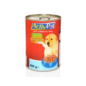 Imagem de CÃO HÚMIDA ACTIVPET JÚNIOR GALINHA 400G