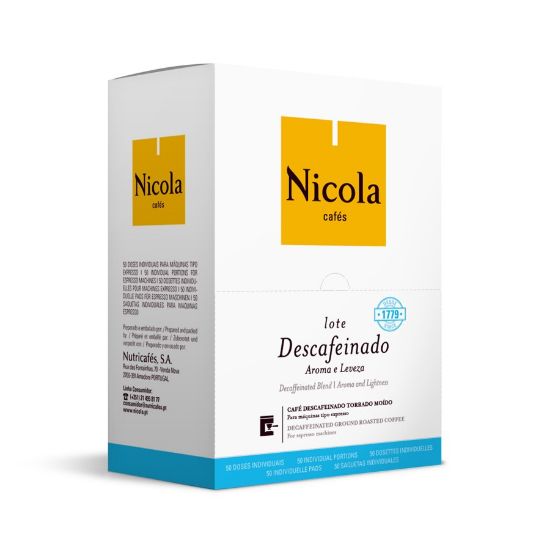 Imagem de CAFE NICOLA DESCAF SAQ 50X 6,5GRS