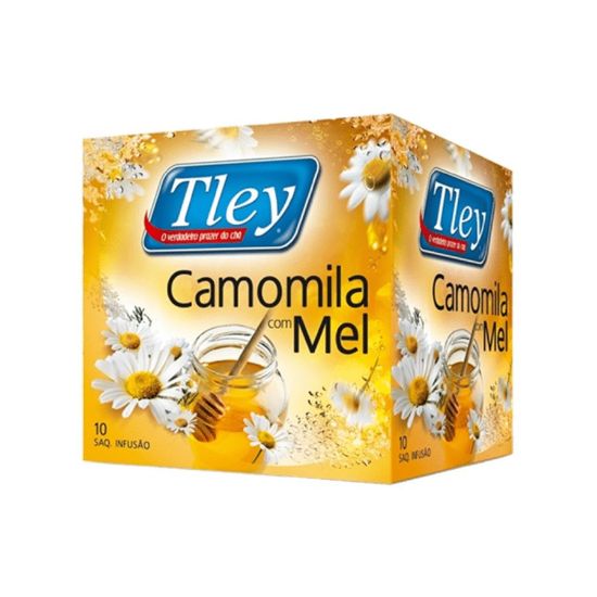 Imagem de CHÁ TLEY CAMOMILA C/ MEL 10 SAQ