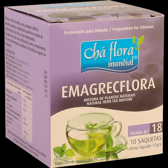 Imagem de CHA EMAGRECFLORA 10SAQ