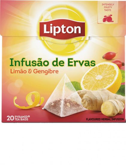 Imagem de INFUSÃO LIMÃO GENGIBRE LIPTON 20UN