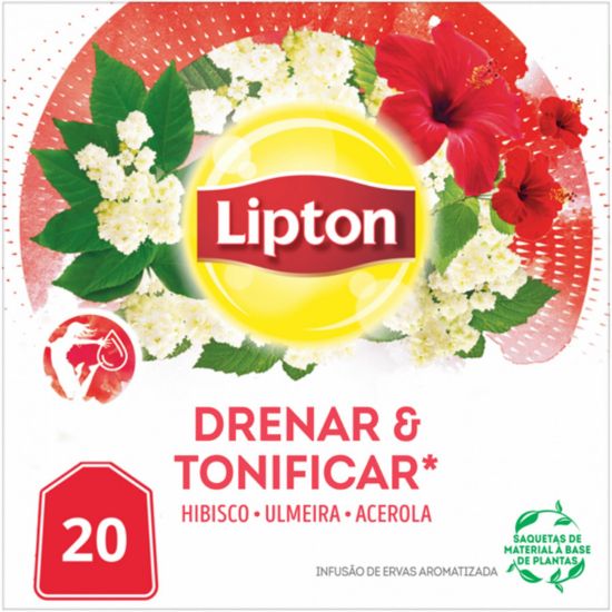 Imagem de INFUSÃO DRENAR & TONIFICAR LIPTON 20UN
