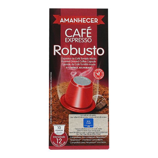 Imagem de CAPSULAS AMANH CAFÉ ROB 10UN