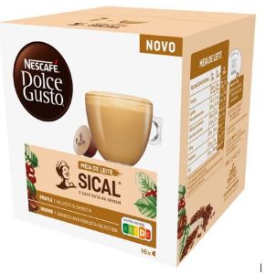 Imagem de CAPS DOLCE GUSTO MEIA LEITE SICAL 16UN