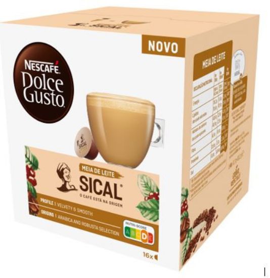 Imagem de CAPS DOLCE GUSTO MEIA LEITE SICAL 16UN