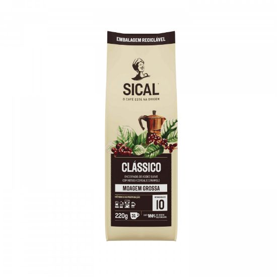 Imagem de CAFÉ MOÍDO M.GROSSA CLÁSSICO SICAL 220G