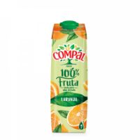 Imagem de SUMO COMPAL 100% FRUTA LARANJA 1L
