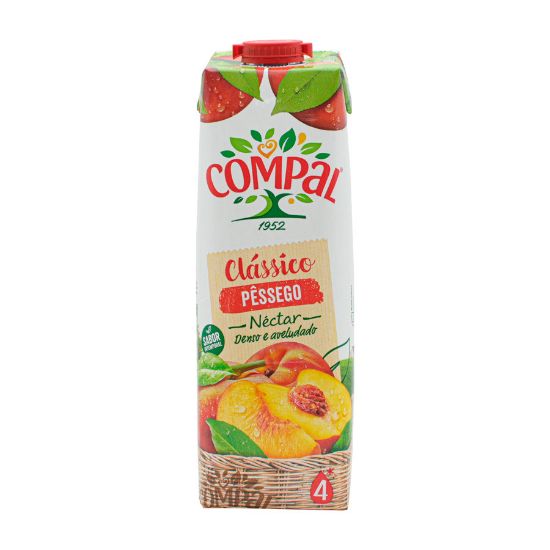 Imagem de NÉCTAR COMPAL CLÁSSICO PÊSSEGO 1L
