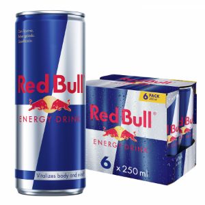 Imagem de BEBIDA ENERGÉT RED BULL ORIGINAL 6X25CL