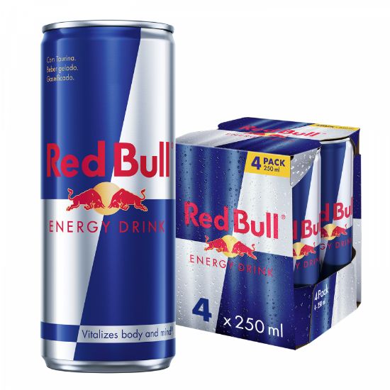 Imagem de BEBIDA ENERGÉT RED BULL ORIGINAL 4X25CL