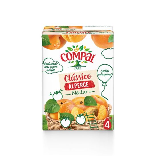 Imagem de NÉCTAR COMPAL CLÁSSICO ALPERCE 20CL