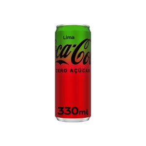 Imagem de REFRIGERANTE COCA COLA ZERO LIMA LT 33CL