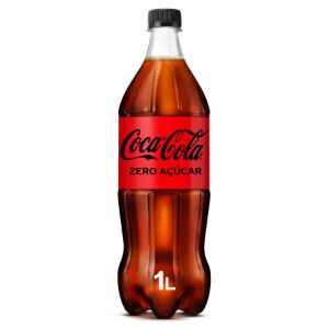 Imagem de REFRIGERANTE COCA COLA ZERO 1LT