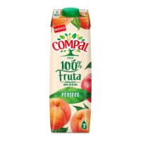 Imagem de SUMO COMPAL 100% FRUTA PESSEGO 1LT