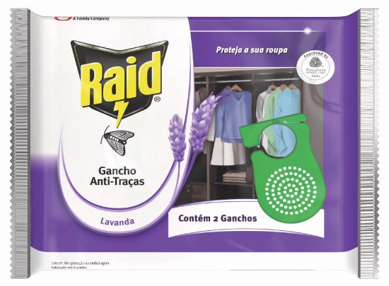 Imagem de RAID GANCHOS PERFUMADOS LAVANDA