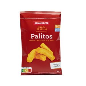 Imagem de PALITOS SABOR KETCHU/QJO AMANHECER 100GR