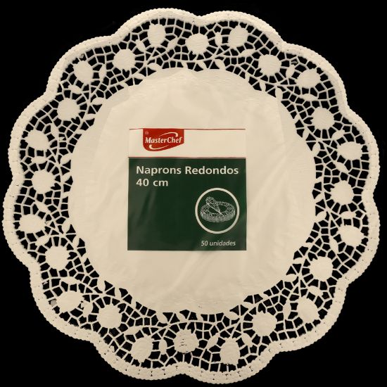 Imagem de NAPERON MCHEF RED 40CM 50UN