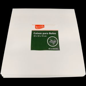 Imagem de CXA P/BOLOS MCHEF 32X32 10UN