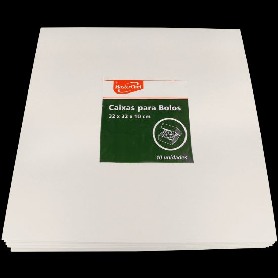 Imagem de CXA P/BOLOS MCHEF 32X32 10UN