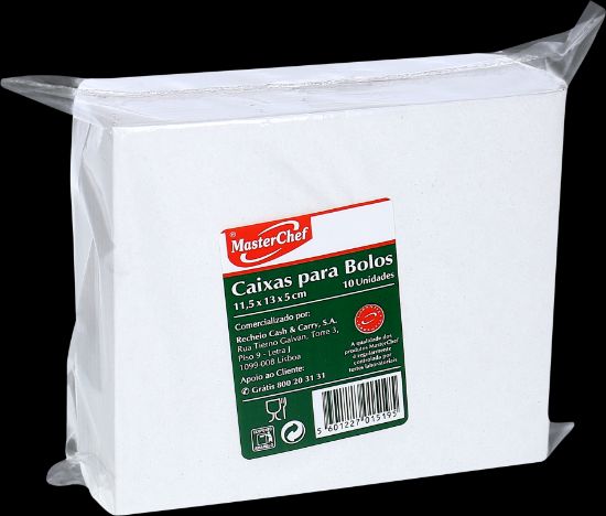 Imagem de CAIXAS BOLOS MCHEF 11.5X13X5 C/10