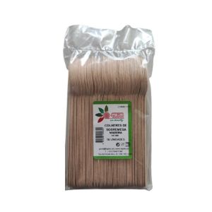 Imagem de COLHER SOBR.MADEIRA 140MM 50UN