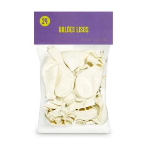 Imagem de BALÕES BRANCOS 24UN