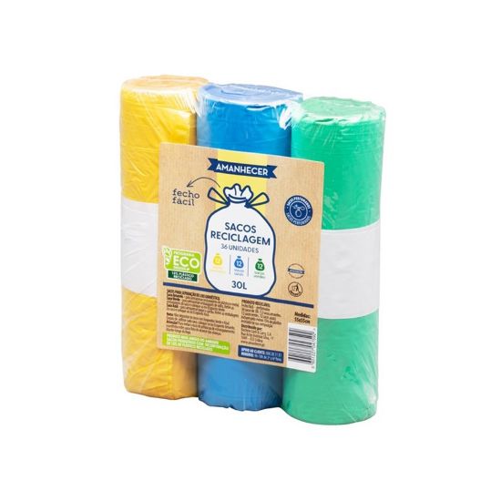 Imagem de SACO RECICL AMANH PERFUM PK 3
