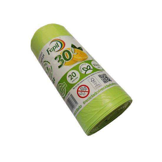 Imagem de SACOS LIXO LIMÃO FAPIL FF 30LT