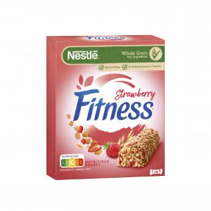 Imagem de BARRA FITNESS MORANGO 6X23,5G