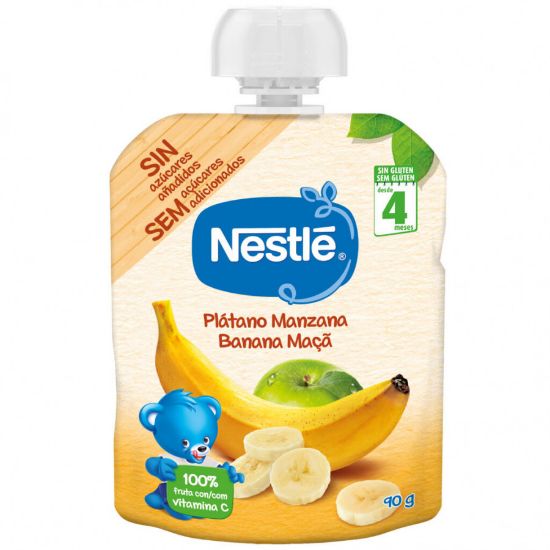 Imagem de BOLSA DE BANANA E MAÇÃ NESTLÉ 90G
