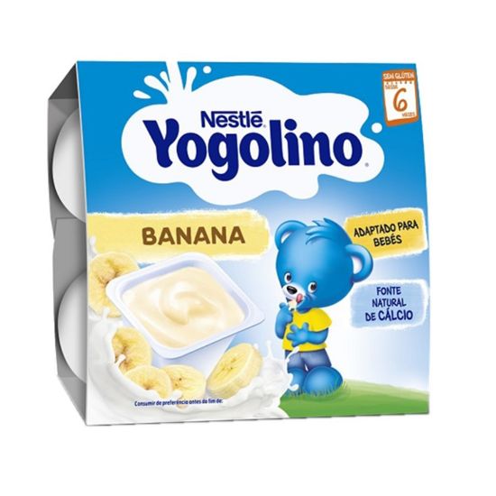 Imagem de COPO YOGOLINO DE BANANA  4X100G