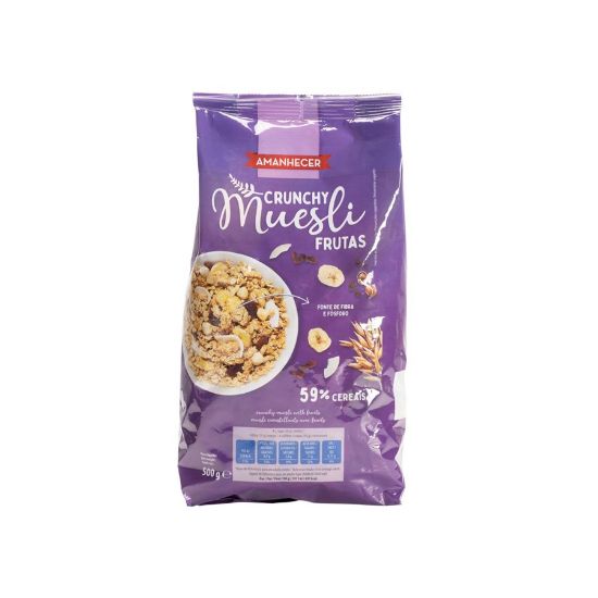 Imagem de CEREAL CRUNCHY MUESLI FRUTAS AMANH 500GR