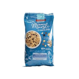 Imagem de CEREAL CRUNCHY MUESLI 3 CHOC AMANH 500GR
