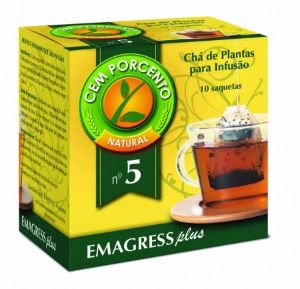 Imagem de INFUSÃO Nº5 EMAGRES CEM PORCENTO 10SAQ