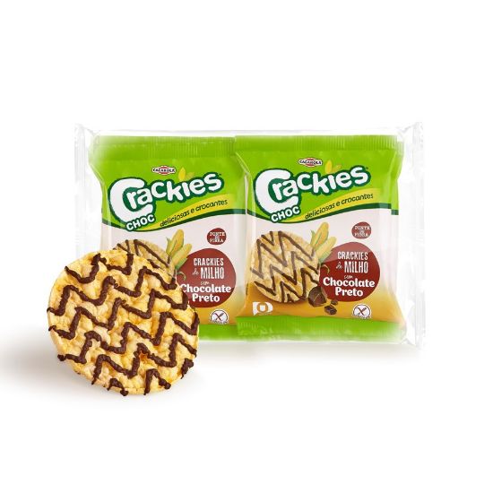 Imagem de CRACKIES CACAROLA S/G CHOC 22,6GR
